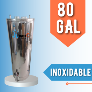 CALENTADOR DE AGUA DE ALTA EFICIENCIA CON SISTEMA DE ALTA RECUPERACIÓN DE TEMPERATURA - 80 GL