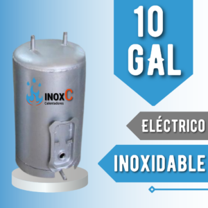 CAPSULA O TANQUE EN ACERO INOXIDABLE PARA CALENTADOR ELÉCTRICO - 10 GL